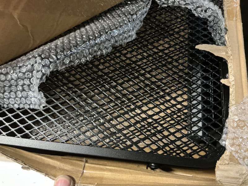 Condition photo showing Good Condition for gregin camping table with mesh desktop, lightweight & portable folding grill table, height adjustable metal outdoor table for camp, cooking, bbq, rv, picnic-4 ft black l: 47.24"l x 23.62"w x 16.5"h/26"h