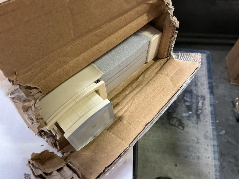 Condition photo showing Good Condition for no drill cellular shades for indoor windows, thermal insulating & noise reducing honeycomb blinds, free stop cordless blackout shades, beige, 35 1/2" w x 64" h 35 1/2"w x 64"h beige(blackout)