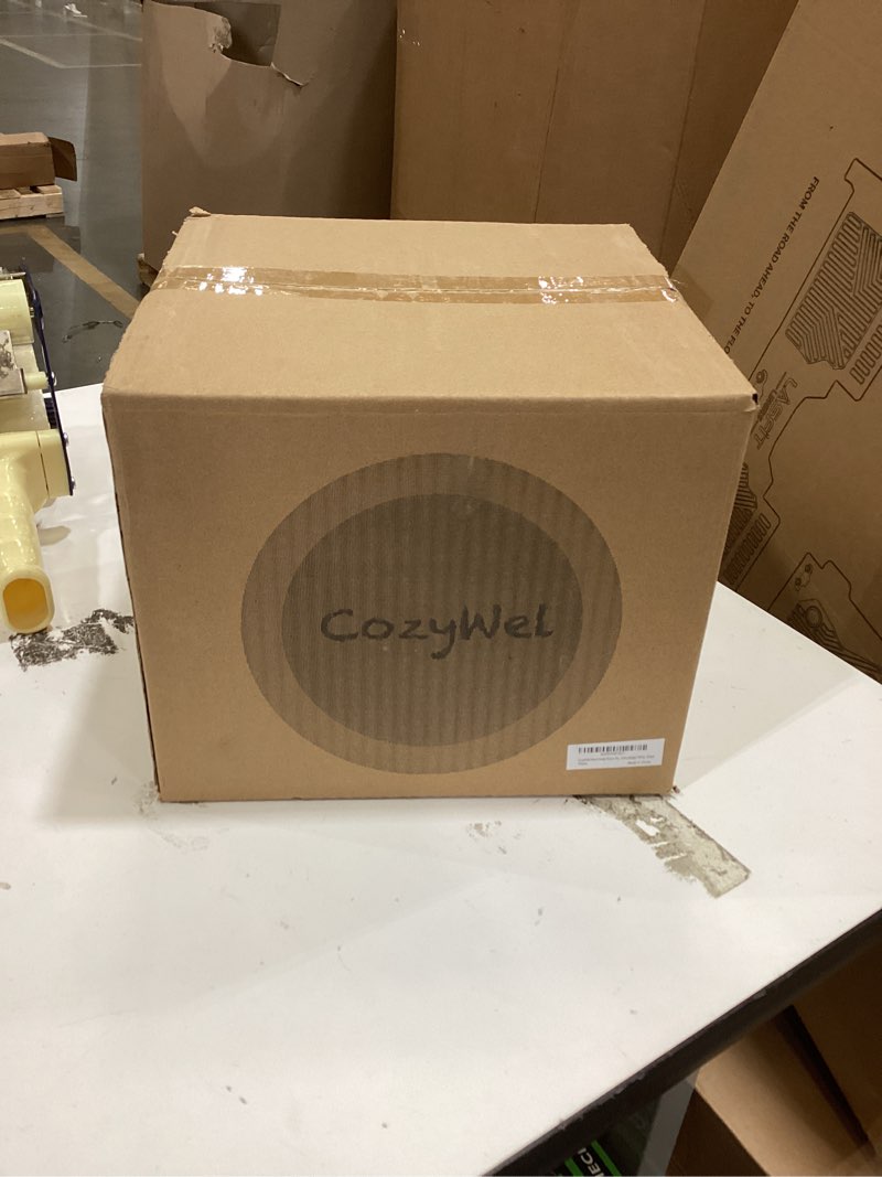 Condition photo showing New/Like New for Rustic Farmhouse Textured Ceramic Vase with Two Handles, Distressed White Pottery Flower Vase for Centerpiece, Kitchen, Living Room, Bedroom, Office, Table Top Decor, Gift & Weddings Rustic White Short