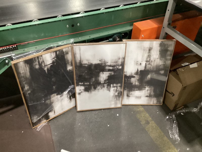 Abstract wall art set of 3