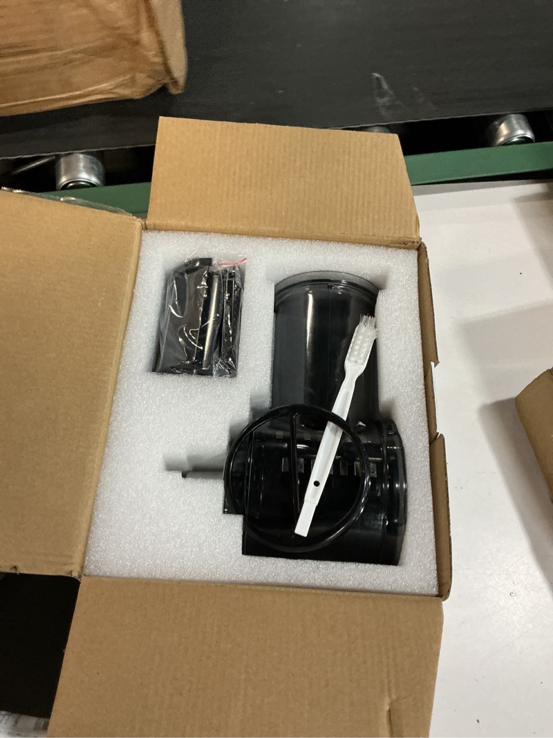 Condition photo showing Good Condition for stainless steel slicer shredder attachments for kitchenaid stand mixers, vegetable shredder, cheese grater, salad maker, food slicers chopper grinding powder accessories with detachable 5 blades slicer shredder-5pcs