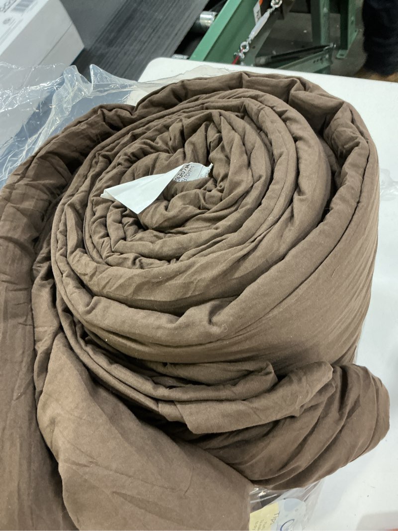Condition photo showing Good Condition for WRENSONGE Queen Comforter Set - 3 Pieces Prewashed Chocolate Brown Comforter Soft Lightweight for All Seasons,Down Alternative Comforters Queen Size with 2 Pillow Shams Chocolate Brown Queen(90"*90")
