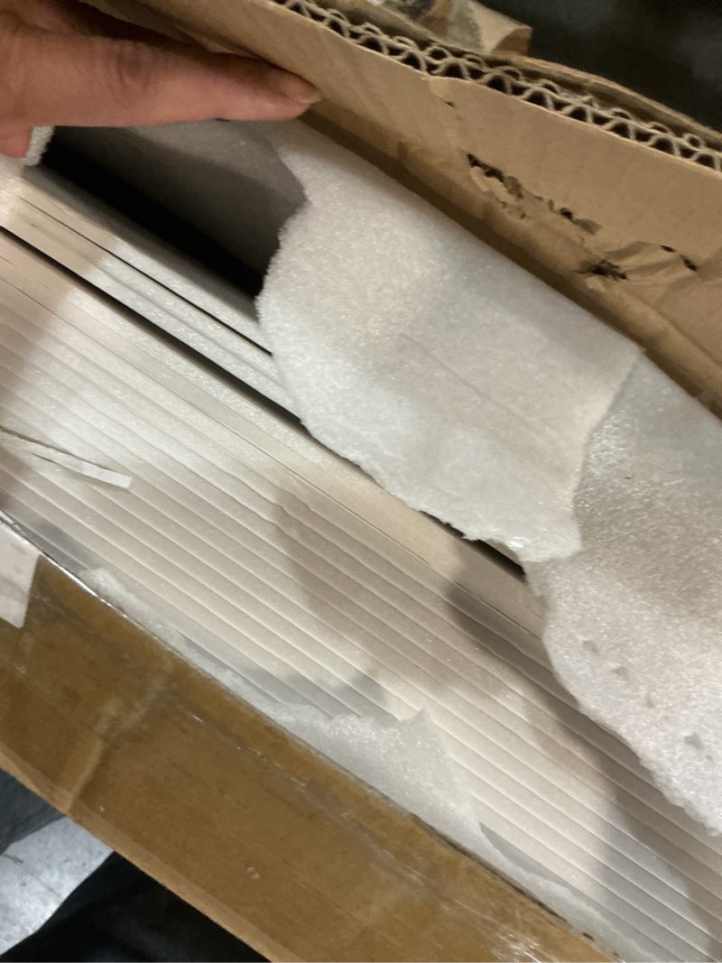 Condition photo showing Good Condition for pushglossy 25 sheets self adhesive foam board 24 x 36 x 3/16" white self-adhesive tack foam boards large free mounting poster for crafts presentation vision board signboard and party decorations