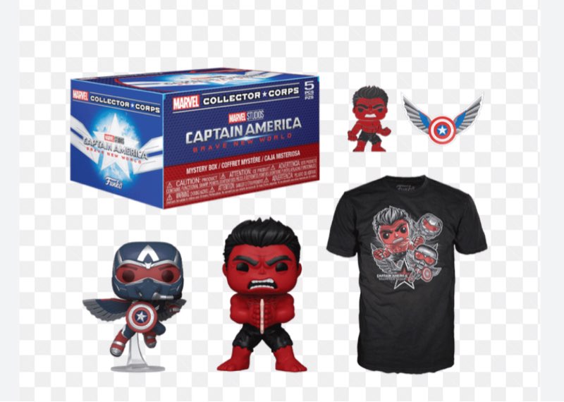 Funko Marvel Collector Corp Subscription Box: Captain America: Brave New World - 3XL