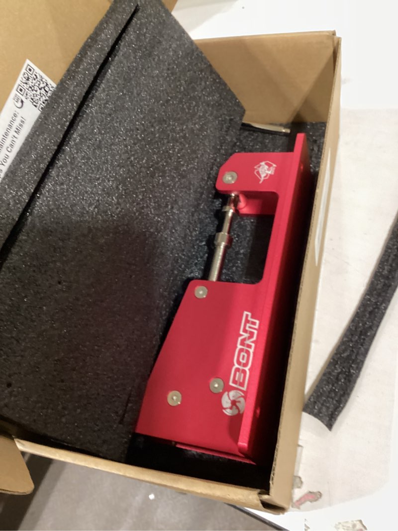Condition photo showing New/Like New for bont skates - aluminum bearing press - roller skate derby speed skateboard wheel - fits 7mm & 8mm bearings red