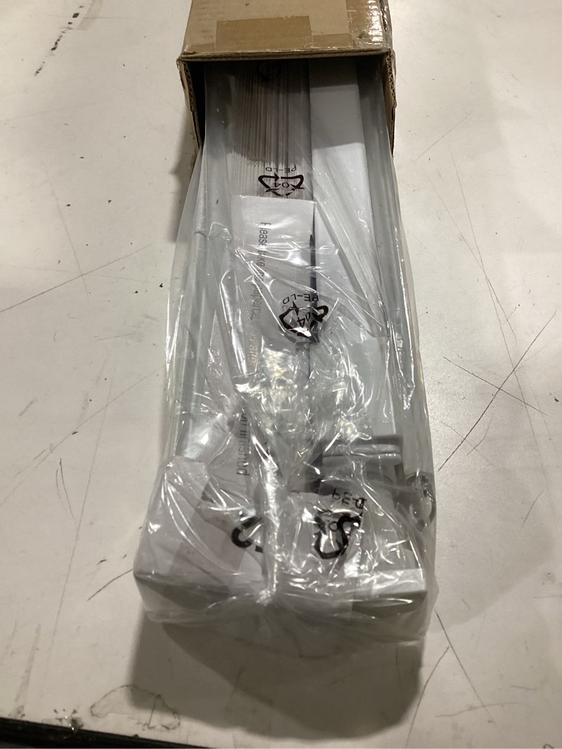 Condition photo showing Good Condition for LazBlinds No Tools No Drill 1" Vinyl Mini Blinds, Cordless Blinds for Windows, Light Filtering Horizontal Window Blinds & Shades, 37" W x 48" H, White Cordless-white 37" W x 48" H