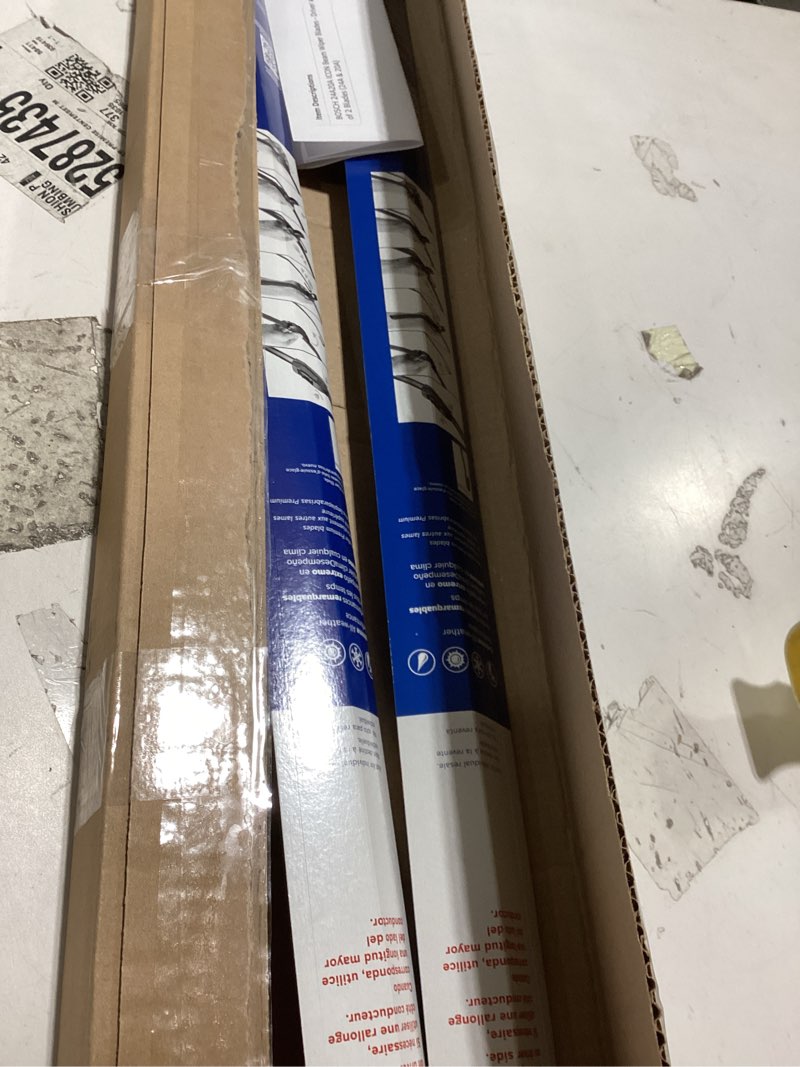 Condition photo showing Good Condition for bosch 24a20a icon beam wiper blades - driver and passenger side - set of 2 blades (24a & 20a) front (24a & 20a) icon combo pack (front)