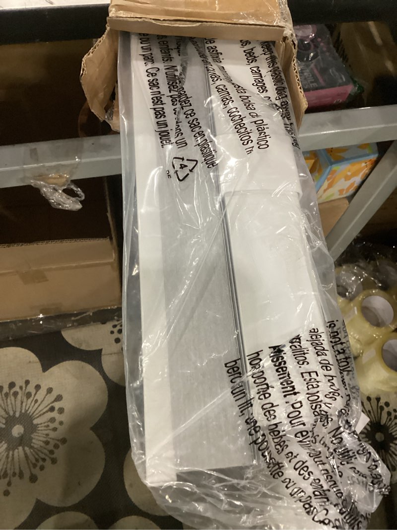 Condition photo showing Good Condition for lazblinds no tools no drill cordless cellular shades, blackout light blocking honeycomb shades for home, thermal insulation blinds for windows, 35" w x 48" h, white blackout-white 35" w x 48" h