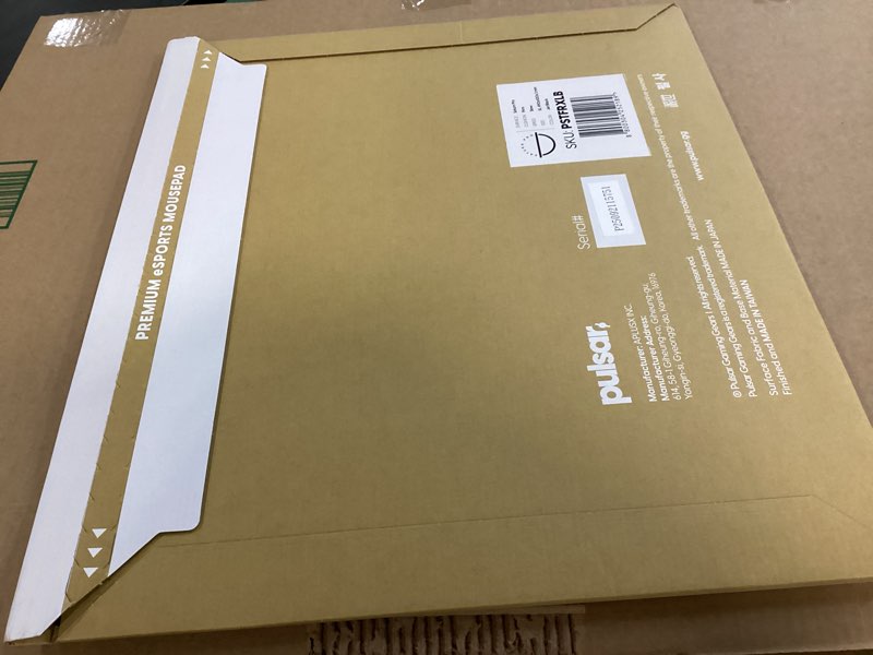 Condition photo showing New/Like New for Pulsar Gaming Gears Esports Saturn Pro Gaming Mousepad – Slow Control Surface for Precise Aim & Stable Tracking (X-Large, Soft, Radiant Ruby) Radiant Ruby XL