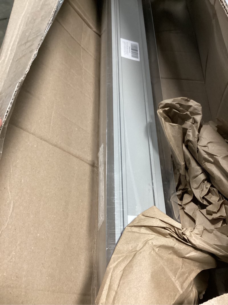 Condition photo showing Good Condition for cordless zebra blinds for windows, free-stop pull down roller window shades with valance, light filtering dual layers sheer shades for home and office, grey, 36" w x 72" h a. grey ( cordless ) 36"w x 72"h