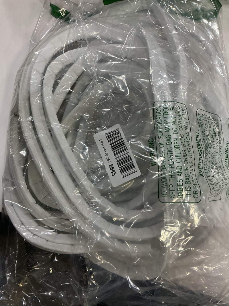 Condition photo showing Good Condition for 40FT Extra Long Kerf Weather Stripping Door Seal for Large Gaps and Easy Installation (White) 40 Feet White