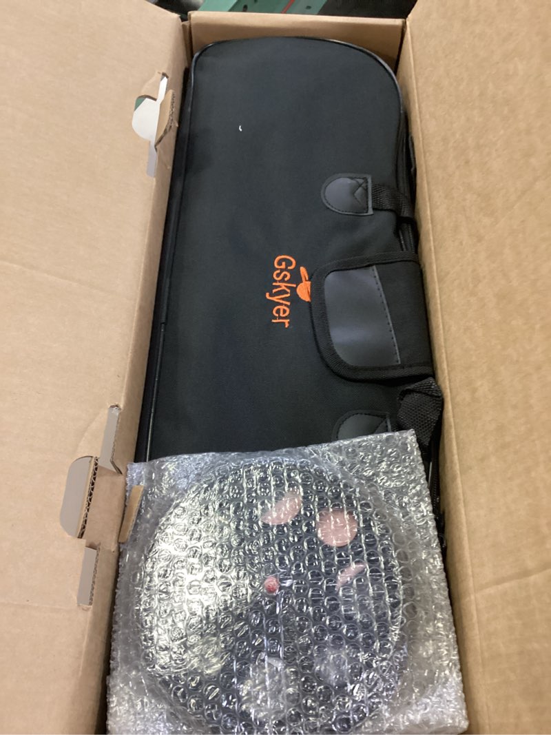 Condition photo showing New/Like New for Gskyer Telescope, 70mm Aperture 400mm AZ Mount Astronomical Refracting Telescope for Kids Beginners - Travel Telescope with Carry Bag, Phone Adapter and Wireless Remote.