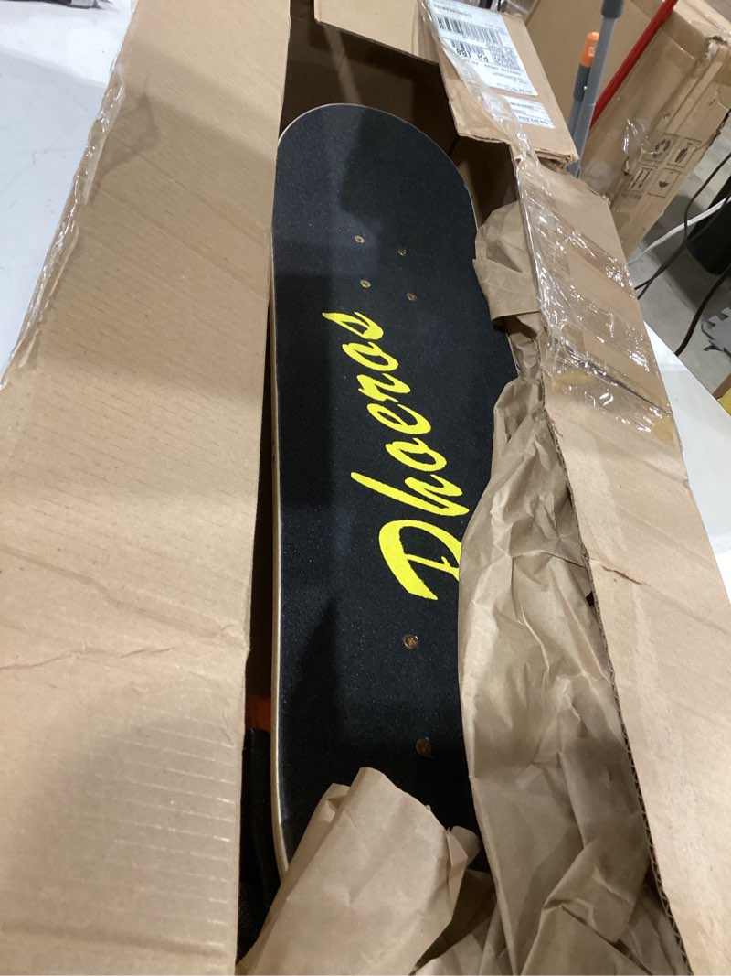 Condition photo showing Good Condition for phoeros complete skateboards- standard skateboards for beginners kids boys girls teenager- 31''x 10''canadian maple cruiser pro skate board, skateboards spaceman