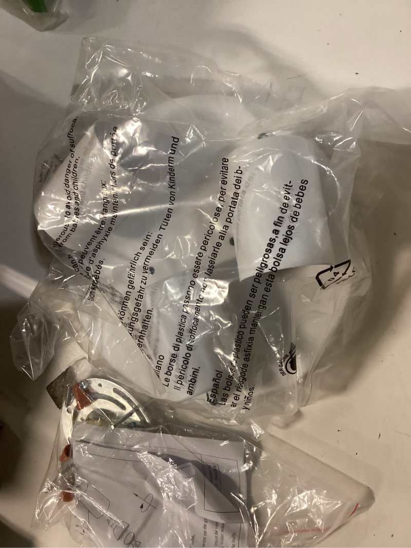 Condition photo showing Good Condition for EGM Round Ceiling Fixture, Adjustable 3-Light for Kitchen, Bedroom, Dining Room and Office (White 3 -Lights)