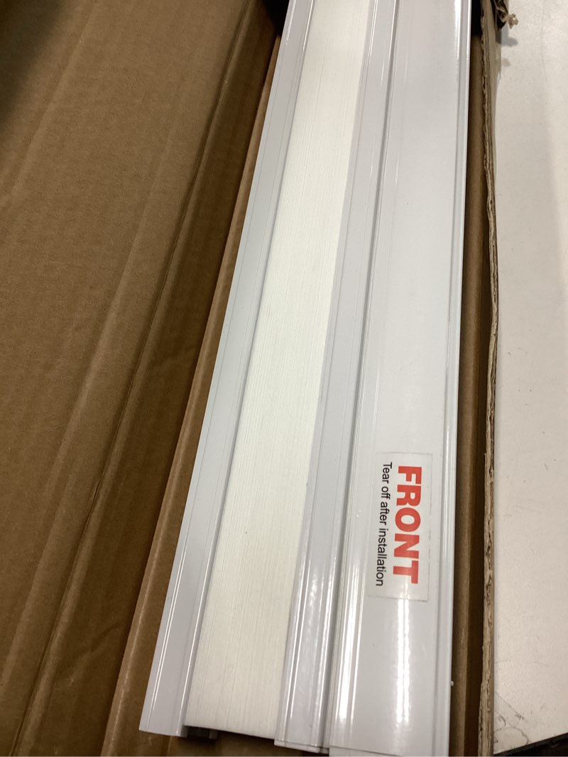 Condition photo showing As Is for Flamax Light Filtering Cordless Top Down Bottom Up Shades, Top Down Bottom Up Cellular Shades, Top Down Blinds, Up Down Blinds, Up Down Shades, Top Down Bottom Up Blinds, Top Bottom Blinds 01- White (Light Filtering) 36"W x 72"H