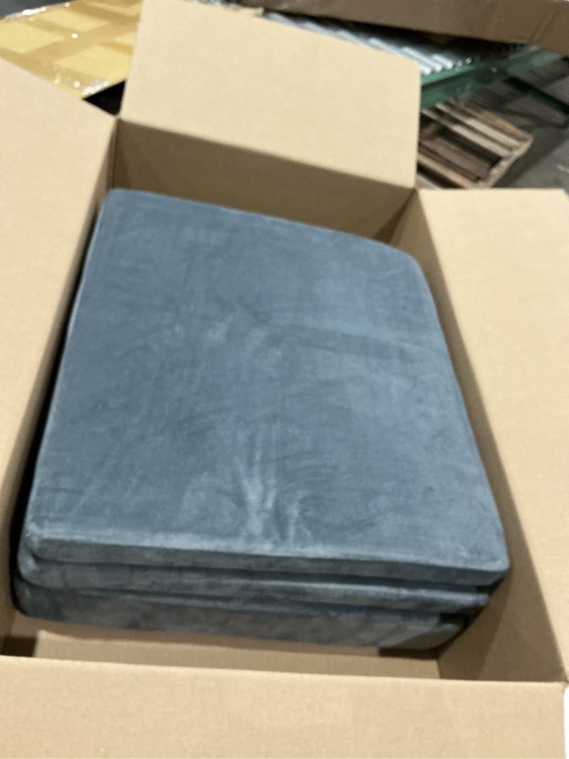 Condition photo showing Good Condition for mabozoo height adjustable chair cushions, 6 inch thick office chair booster seat cushion to raise height, extra thick seat pad for wheelchair, home, office, car (gray)