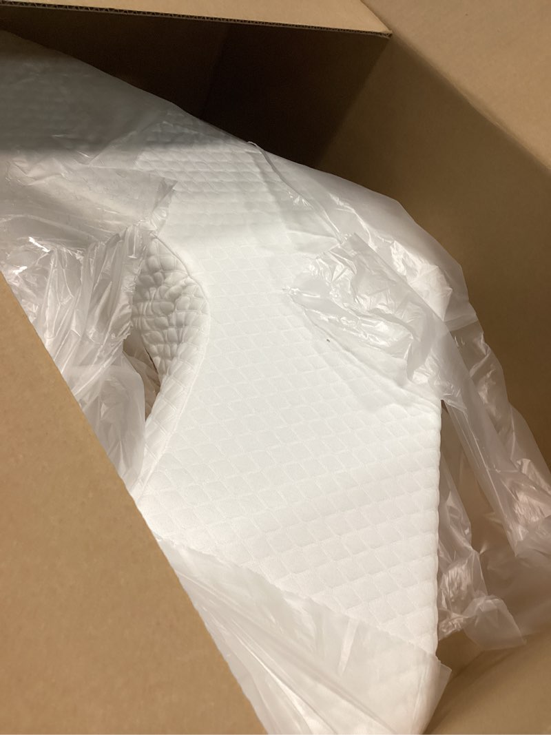 Condition photo showing As Is for ROYALAY Shoulder Pillow for Shoulder Pain, Memory Foam Side Sleeper Pillow for Shoulder Pain Relief, L Shaped Arm Pillows for Adults with a Removable Cover