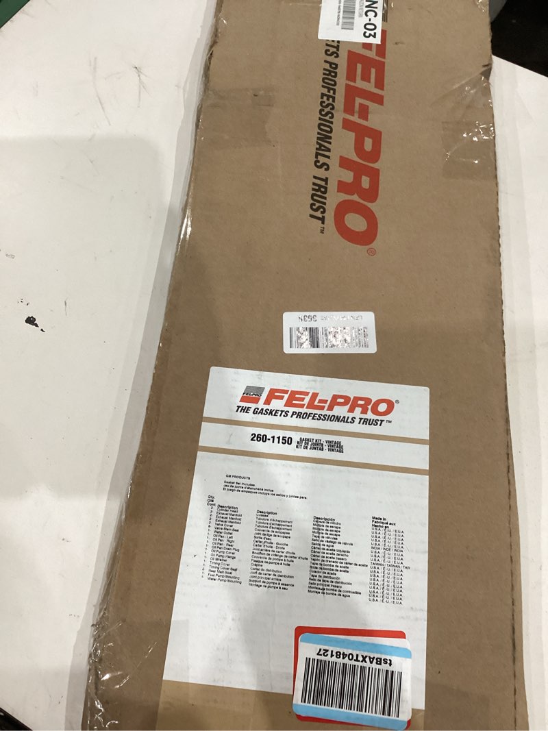 Condition photo showing Good Condition for fel-pro 260-1152 gasket kit