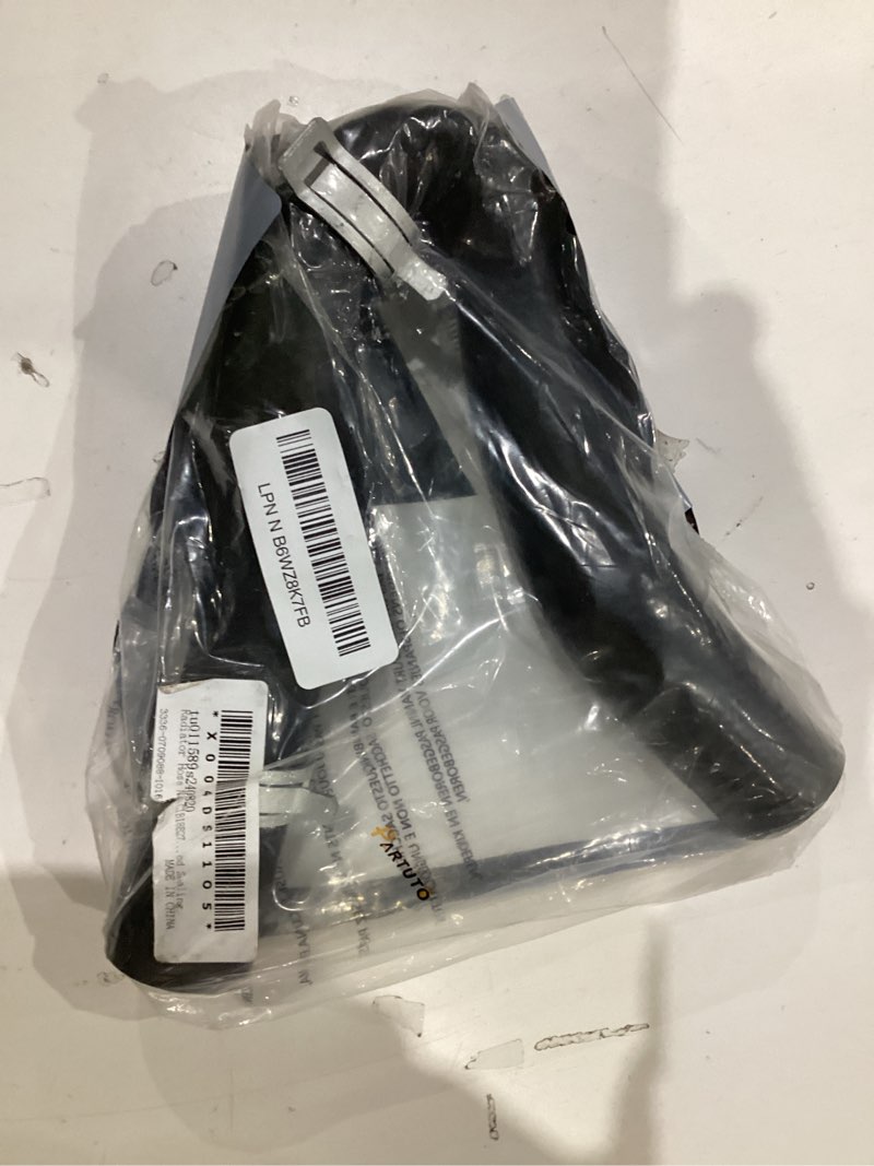 Condition photo showing As Is for radiator hose no.c1b18b274ac upper coolant water hose pipe for ford fiesta 2009-2024 rubber black good sealing