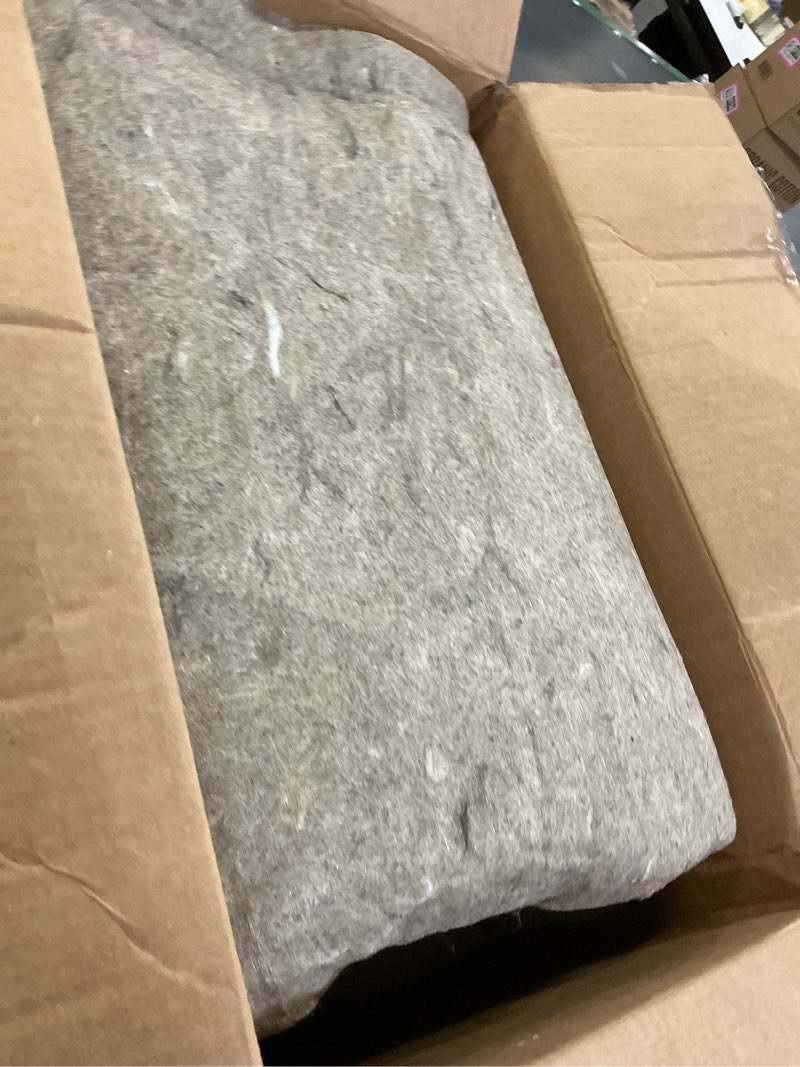 Condition photo showing As Is for Mohawk Home 5' x 7' 1/4 Rug Pad 100% Felt Protective Cushion, Premium Comfort Underfoot – Safe for All Floors 1/4 Inch Ultra Premium All Surface 5' x 7' (Rectangular)