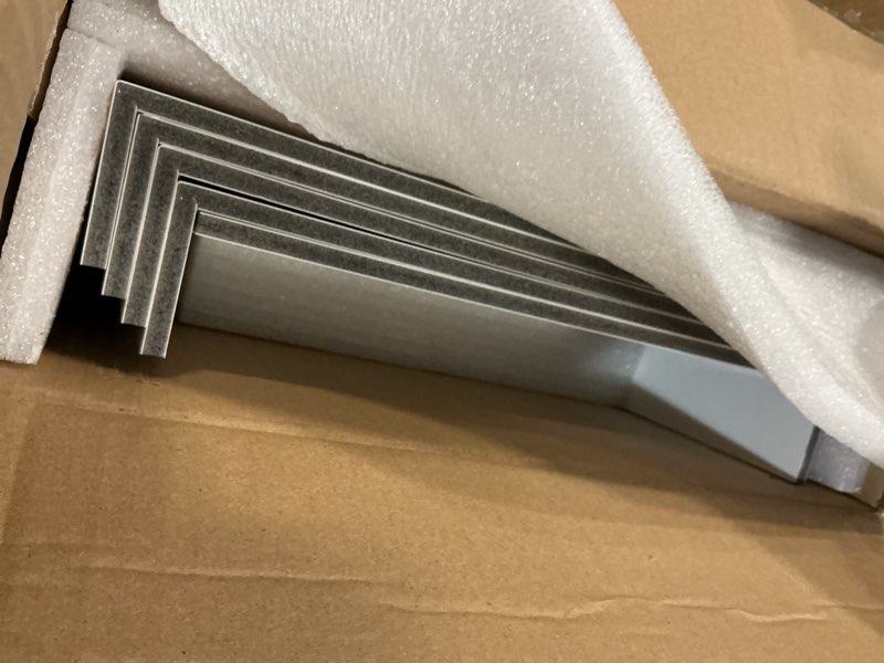 Condition photo showing Good Condition for 5 Pack 30x12in Wire Shelf Cover for Pantry, Closet, Kitchen – Waterproof PVC Wood-Look Wire Rack Covers for Shelves, Multiple No-Tool Installation 30x12x2in Wood