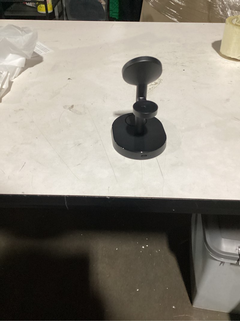 Condition photo showing Good Condition for 2026 3 in 1 Wireless Charging Station for Apple MagSafe Charger, 15W Fast Magnetic Mag-Safe Charger Stand for iPhone 17 16 15 14 13 12 Apple Watch AirPods Series, Gifts for Men Black