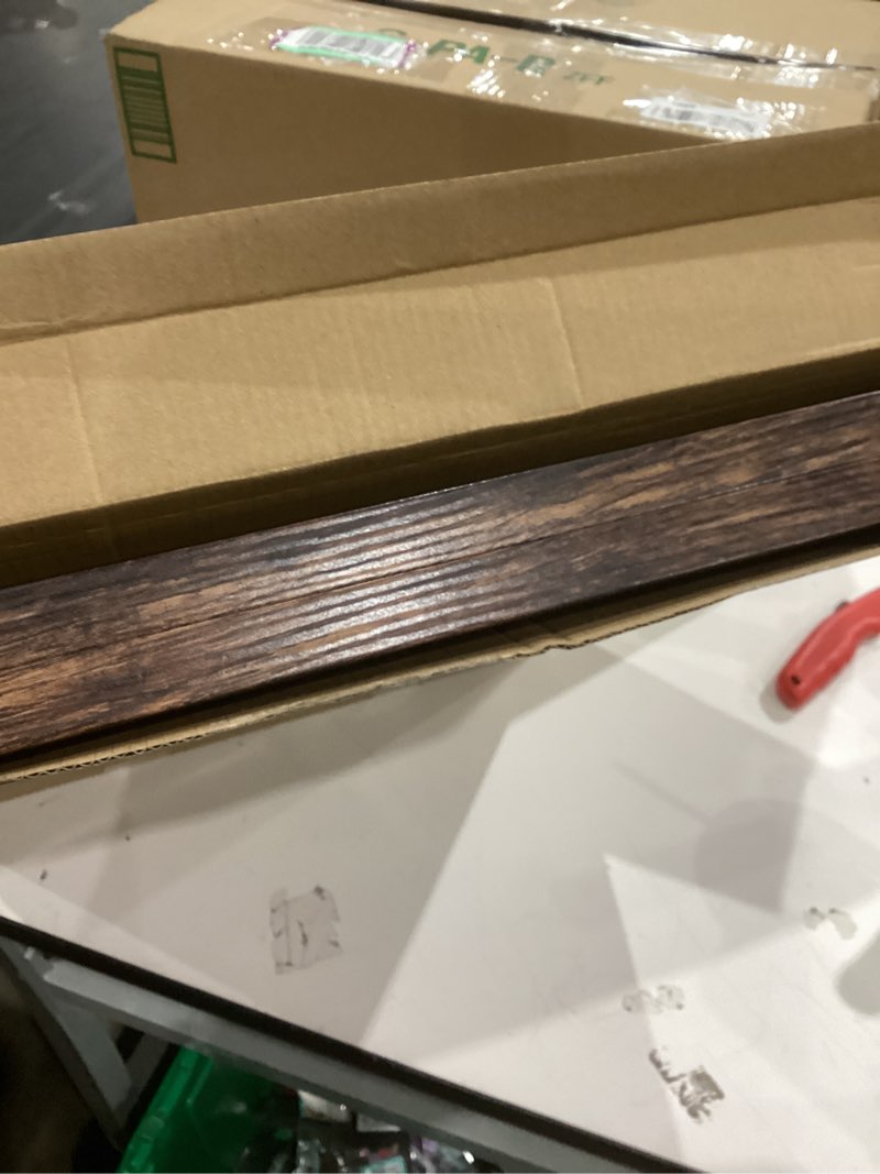 Condition photo showing Good Condition for LUCKYLIFE 16x20 Frames, Picture Frames for Wall, Display Pictures 11x14 with Mat or 16x20 without Mat, Pack of 2, Rustic Brown Brown 16x20