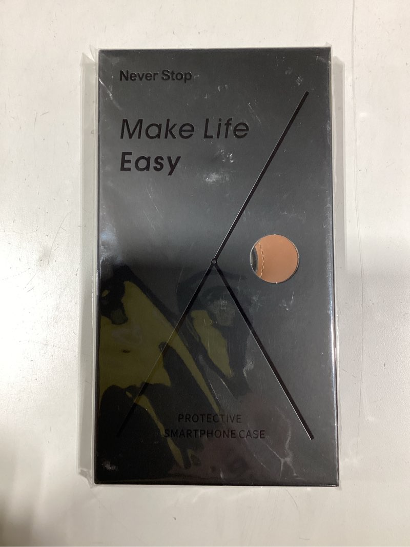 Condition photo showing Good Condition for Detachable Card Holder for iPhone 16 Pro Max Case Leather with Stand, fits for MagSafe, Adjustable Kickstand Wallet,Magnetic Leather Case with Screen Protector (Caramel, IP16 Pro Max-6.9inch) IP16 Pro Max-6.9inch Caramel