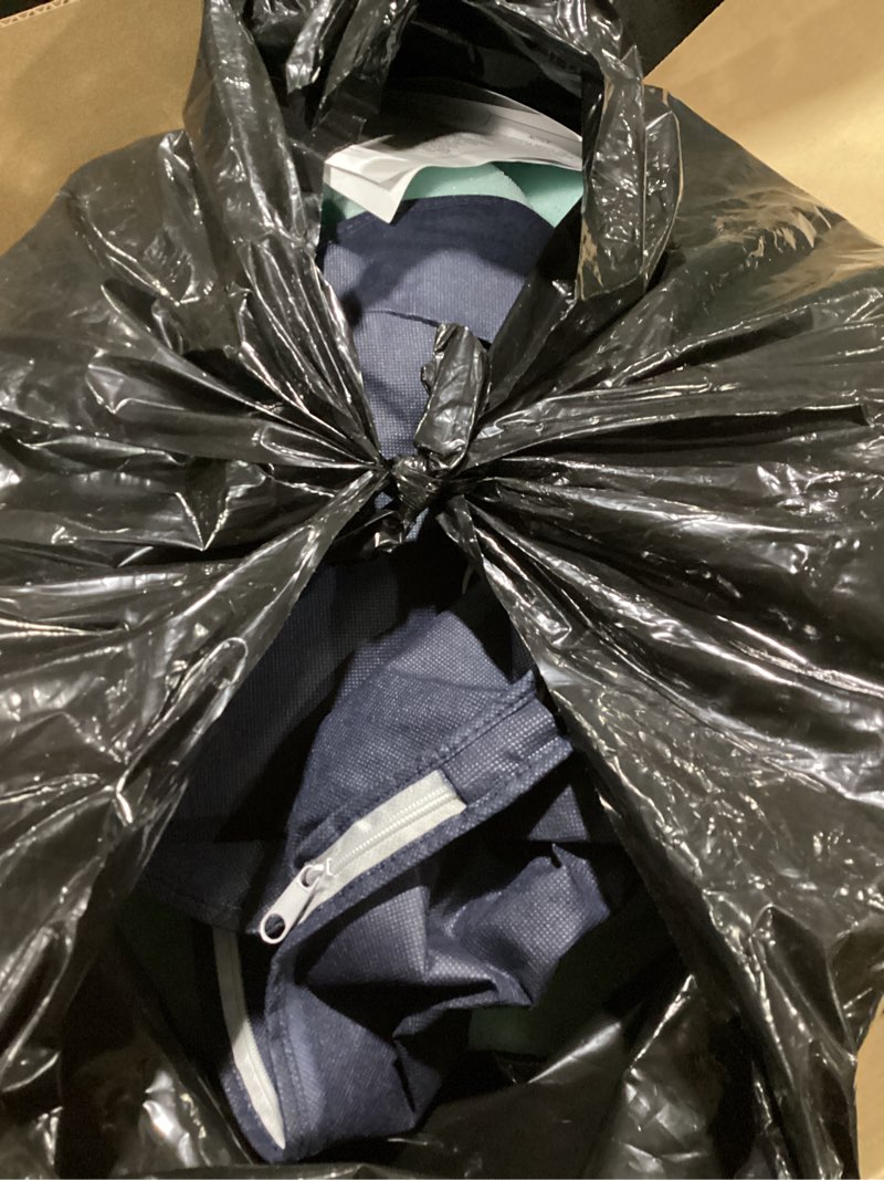 Condition photo showing As Is for (Unsure of size) Essentials 3 Inch Memory Foam Mattress Topper, Gel Infused Mattress Topper, Ventilated Design, CertiPUR-US Certified Foam, Blue California King 3.0 Inches