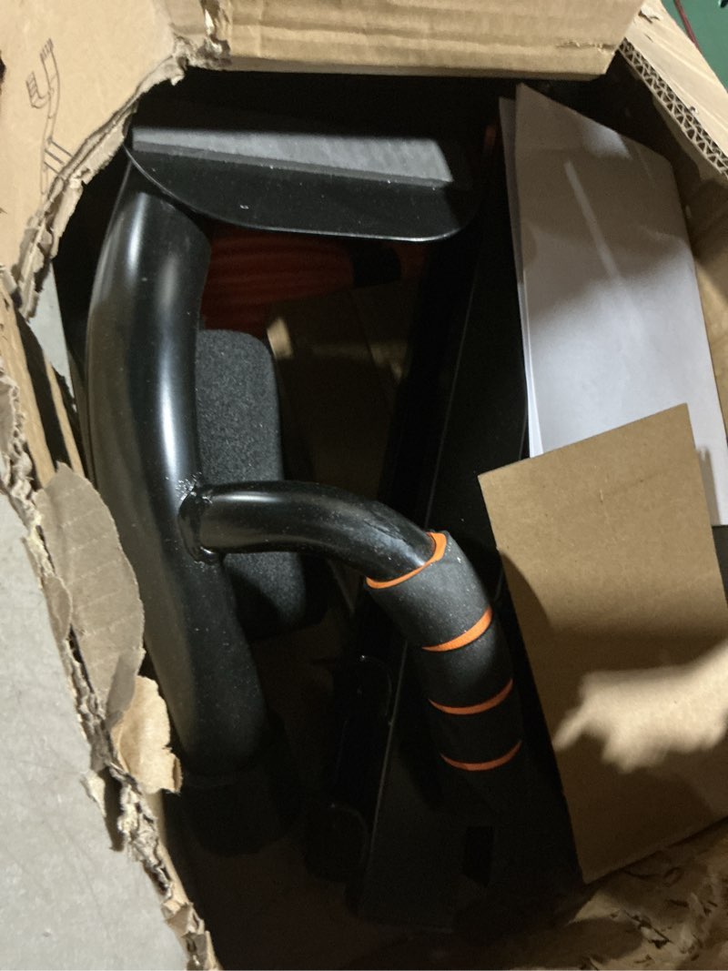 Condition photo showing As Is for Deep Squat Machine, Adjustable Glutes Trainer Machine, Core & Abs for Low Impact Lower Body Workouts, Home Gym Push-Up Exercises, Easy to Assemble, 350Lbs Weight Capacity Black&Orange