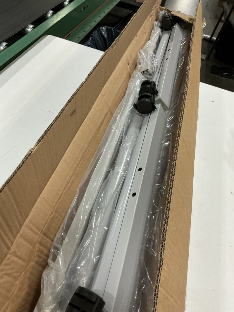 Condition photo showing Good Condition for ((similar ))48\" x 36\" large rolling whiteboard, 360°rotation magneitic white board with stand, double sides whiteboard easel on wheels, big dry erase board for office, school, home white 48\"w x 36\"h