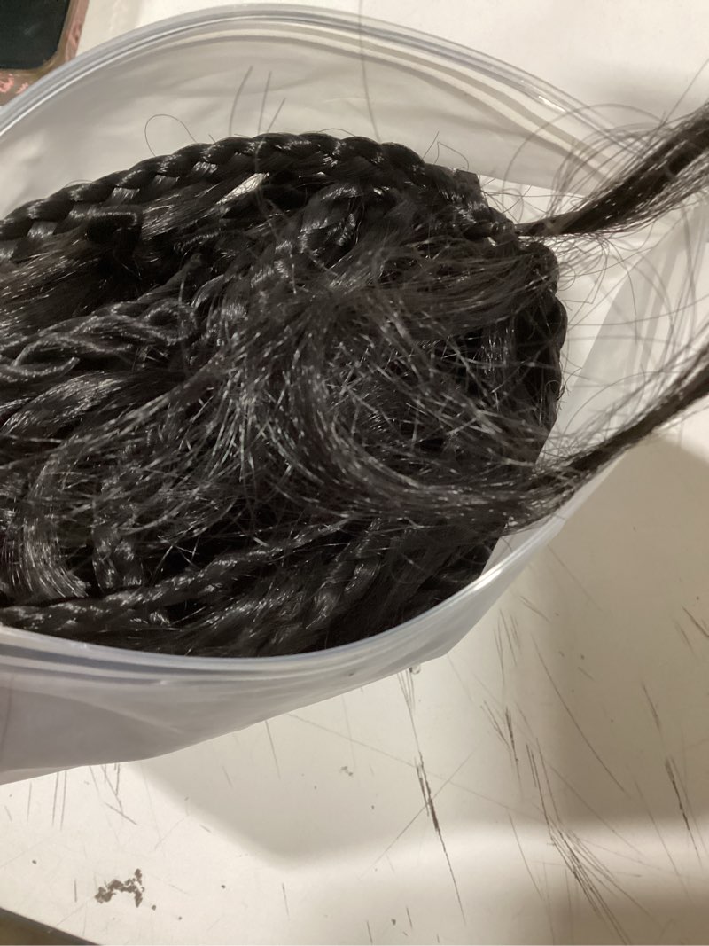 Condition photo showing Good Condition for color 1 french curl crochet braids for black women 14 inch 7 packs short crochet hair with curly ends pre looped french curl braiding hair for goddess box braids #1 14 inch(pack of 7)