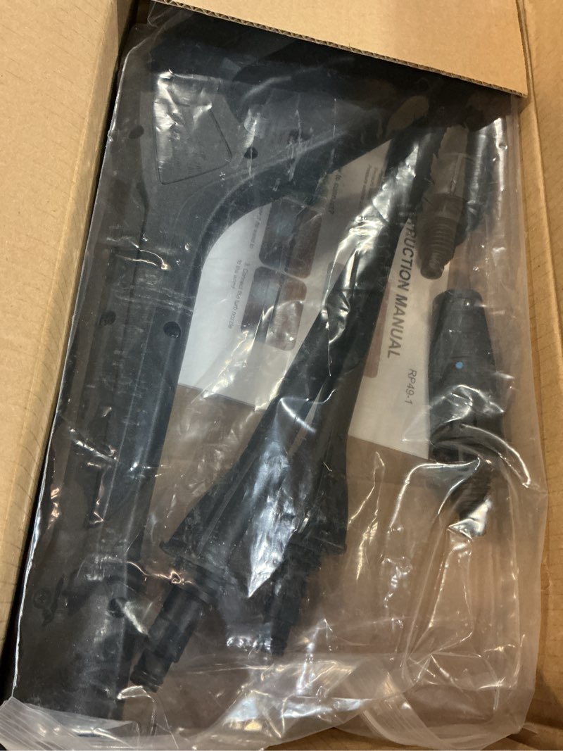 Condition photo showing New/Like New for fixfans pressure washer gun, replacement pressure washer wand with jet and turbo nozzle – compatible with some of portland husky black decker ford pulsar shopforce taskforce powerwasher taskmaster gun with wand