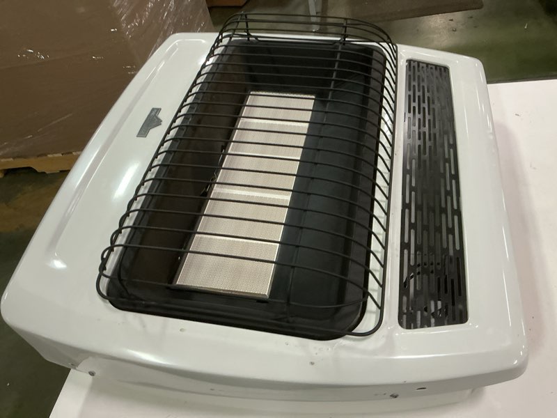 Condition photo showing As Is for  Master Forge 30000 -BTU Wall -Mount Indoor Natural gas or liquid propane Vent-Free Radiant Heater in White | IR30DMF 
