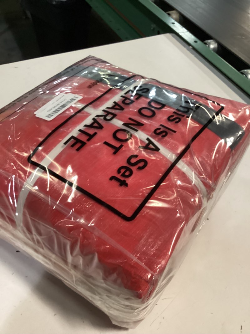Condition photo showing New/Like New for windyun 4 pack 195 gallon extra large moving bags xxl heavy duty storage bag with strong zipper handle jumbo big tote box foldable for college dorm travel clothes duffle blanket pillow(red) 195 gallon red 4