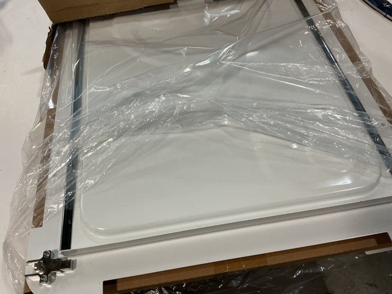 Condition photo showing Good Condition for 3-flap never rust extra large dog door for doors with sliding lock panel, steel frame and telescoping tunnel, extreme weather durable doggy door ?pets up to 220 lb? extra large for door