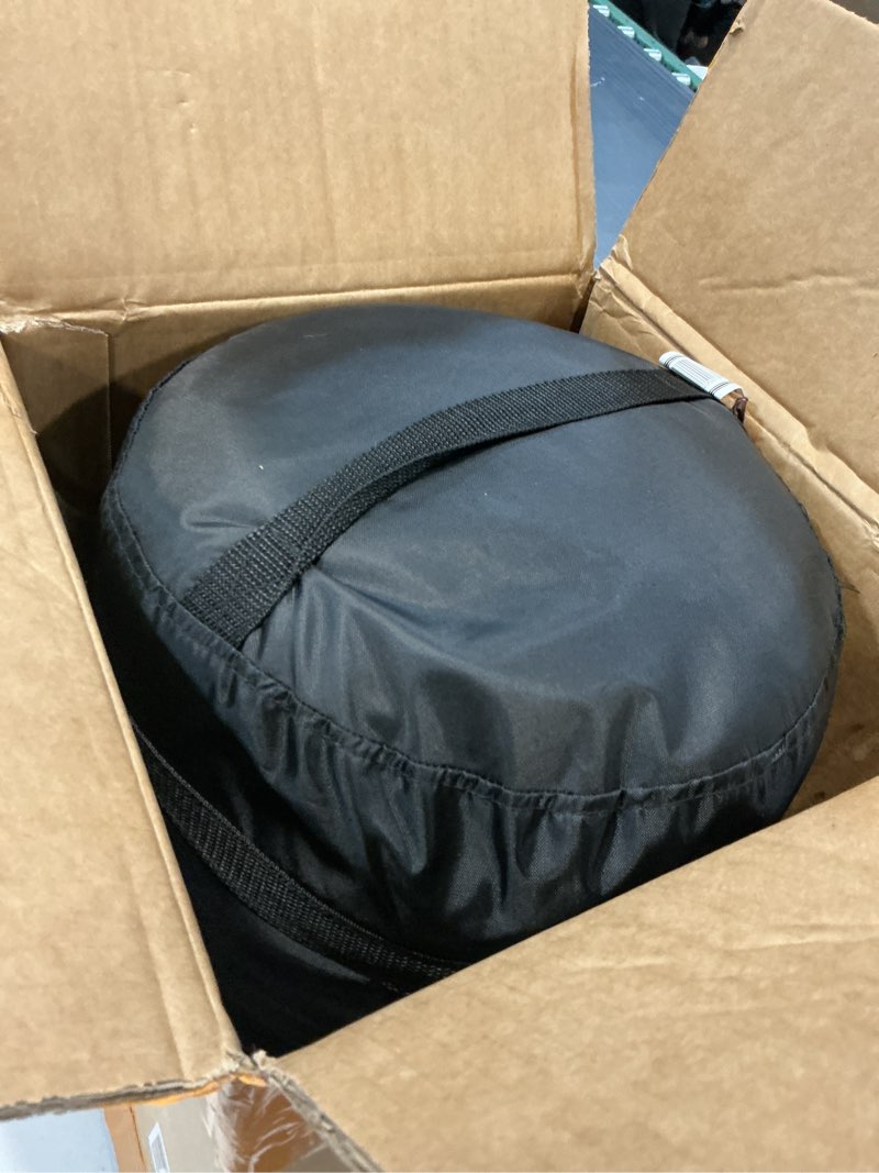 Condition photo showing Good Condition for teton celsius regular, 25f, 20f, 0f degree sleeping bags, all weather bag for adults and kids, camping made easy and warm, travel sack included brown & pink regular 0f