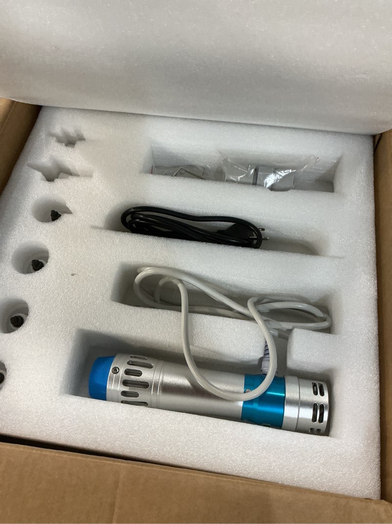 Condition photo showing As Is for Horses Extracorporal Shockwave Therapy Machine, Animal Shock Wave Massager, 18 Frequency Levels, 30 Energy Levels, with 7 Deep Tissue Massage Heads, for Muscle Pain Relief