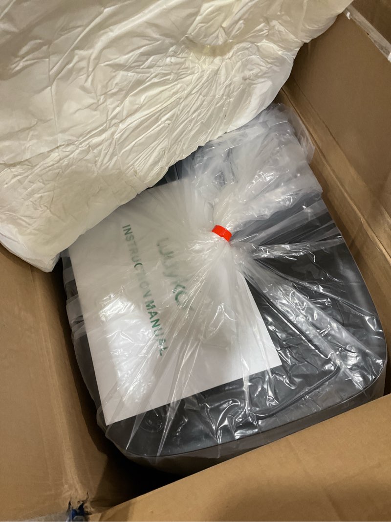 Condition photo showing As Is for waykar 150 pints 7,000 sq. ft energy star dehumidifier with pump for commercial and industrial large room, basement, home, storage, warehouse with drain hose and water tank 150 pints with pump 7000 sq. ft