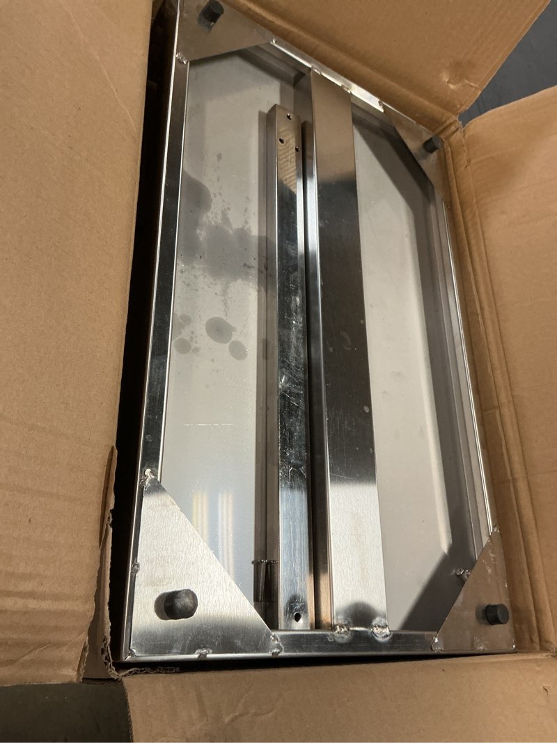 Condition photo showing As Is for Commercial French Fry Warmer Infrared Food Warmer Fries Warming Stations with Removable Food Pan