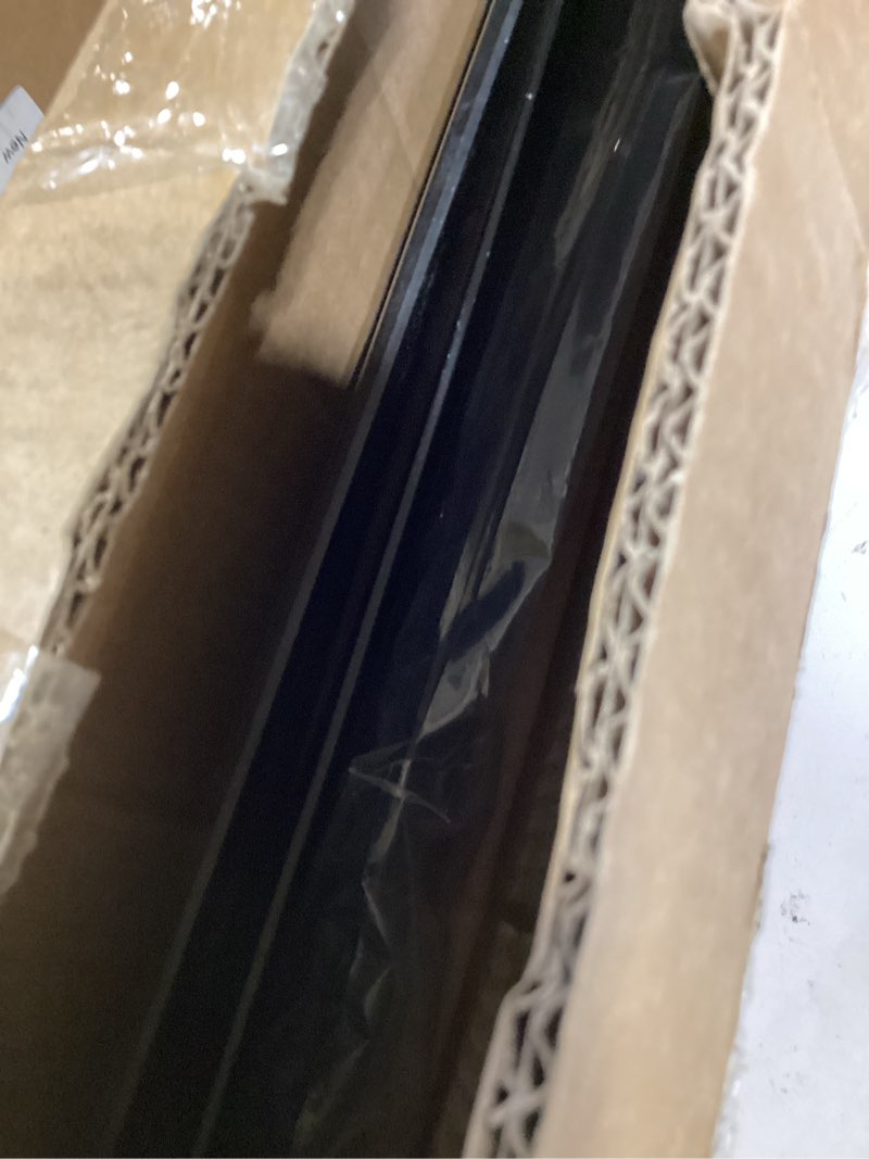 Condition photo showing As Is for side window visor 6 piece set for toyota highlander 2014 2015 2016 2017 2018 2019 safe rain out-channel guard deflector window deflectors vent (for highlander 14-19 6-piece set chrome)