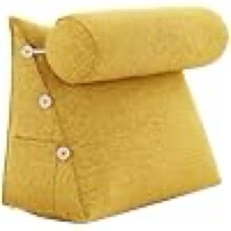 5.5 lbs Adjustable 3 in 1 Reading Pillows for Sitting in Bed Adult, Back Pillow for Bed Sitting Up with Neck Support, Bed Pillows for Women with Removable Cover