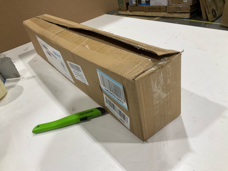 Condition photo showing Good Condition for VOLISUN Modern Bathroom Vanity Light 24 inch, 24W Dimmable 5CCT Led Bathroom Light Fixture Over Mirror, Black Bar Vanity Light for Bathrooms Mirror Cabinets Bedroom-ETL Certificated