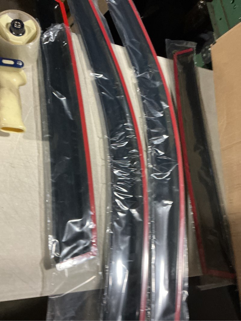 Condition photo showing Good Condition for in-channel window visors fits 16-22 honda pilot rain sun guard vent deflector