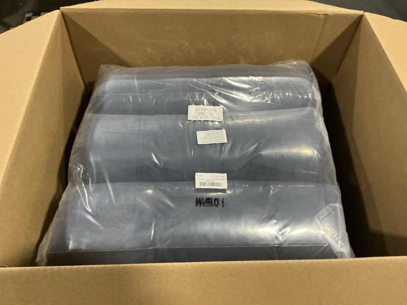 Condition photo showing Good Condition for hoteam 6 set patio chair cushions outdoor high chair cushion 20 x 40 inch waterproof patio seat rocking indoor thickened pad(solid color style,navy blue) navy blue solid color style