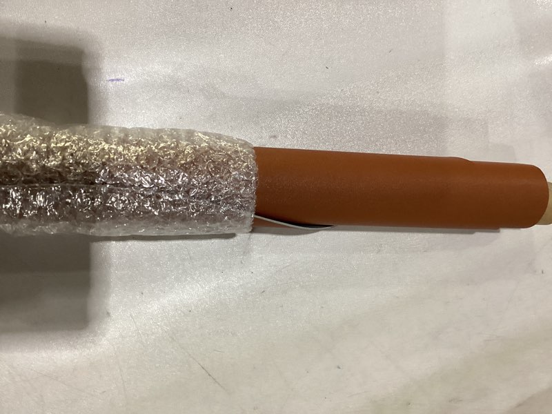 Condition photo showing New/Like New for Small Round Table Cover - Can Be Used On Both Sides Waterproof and Easy to Clean Good Flatness Used for Coffee Table Dining Table(Brown+Gray Dia.24Inch) Brown+gray Dia.24Inch(Round)