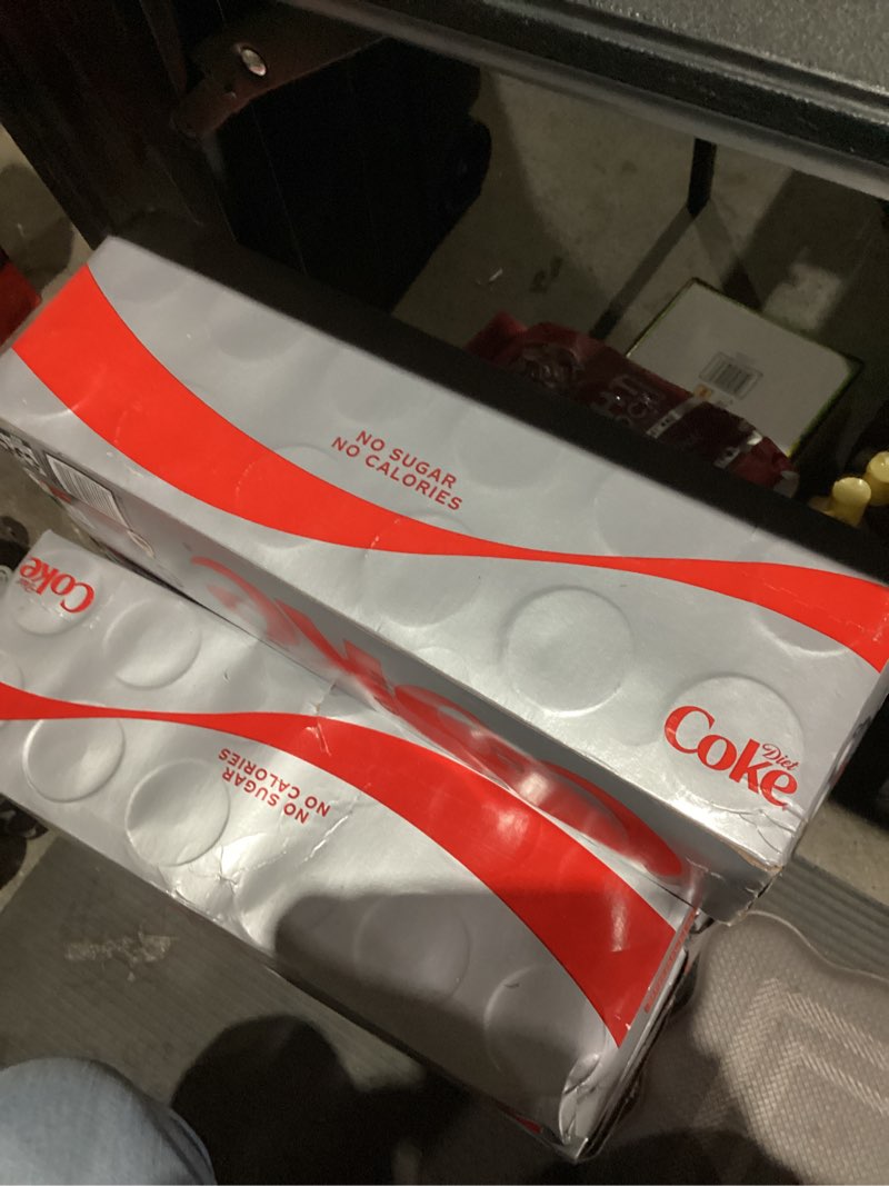 Condition photo showing New/Like New for Diet Coke Soda Soft Drink Fridge Pack Cans, 12 fl oz, 12 Pack Diet Coke 12 Fl Oz (Pack of 12)