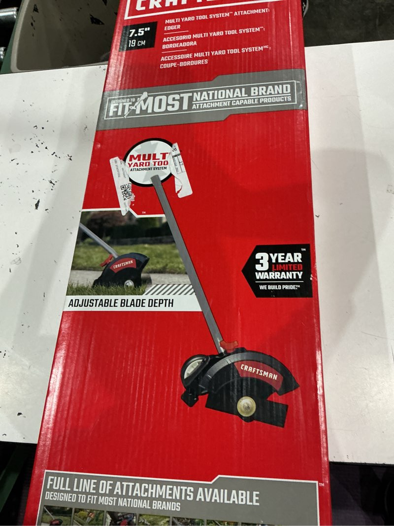 craftsman multi yard tool system edger attachment