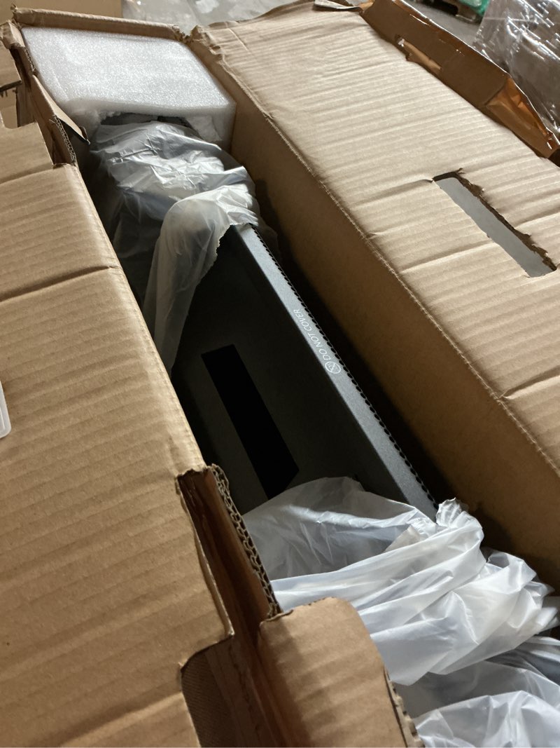 Condition photo showing As Is for Ballu Mica Infrared Space Heater Large Room,Panel Heater with Programmable Thermostat,WiFi App Control,Portable Stand or Wall Mount, Energy Efficient Smart Quiet Heater,Work with Alexa,Black