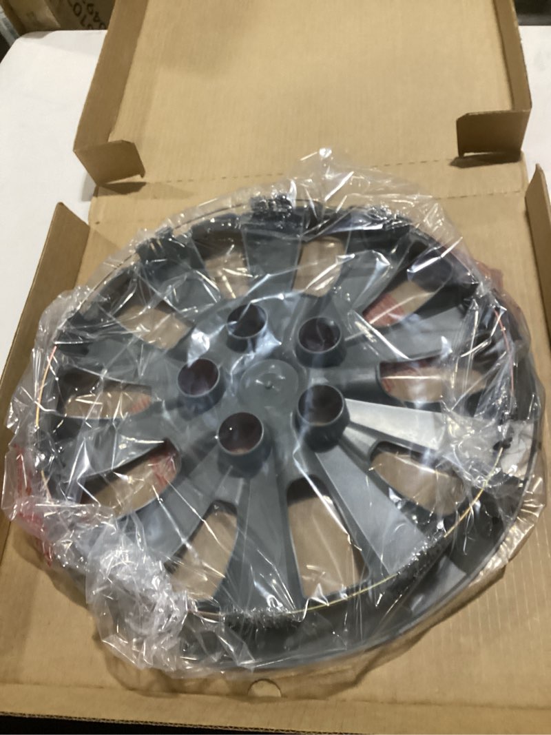 Condition photo showing New/Like New for Hubcap Fits Nissan Sentra 2013-2019, Leaf 2013-2018, Premium Replica 16-inch Replacement, Silver, 1 Piece